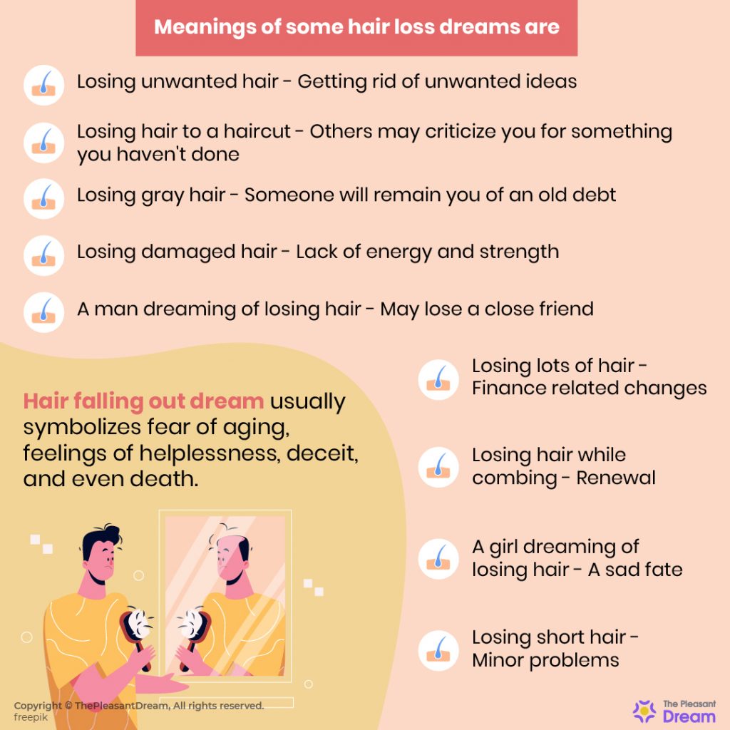 Hair Falling Out Dream - 36 Different Scenarios & Its Meanings