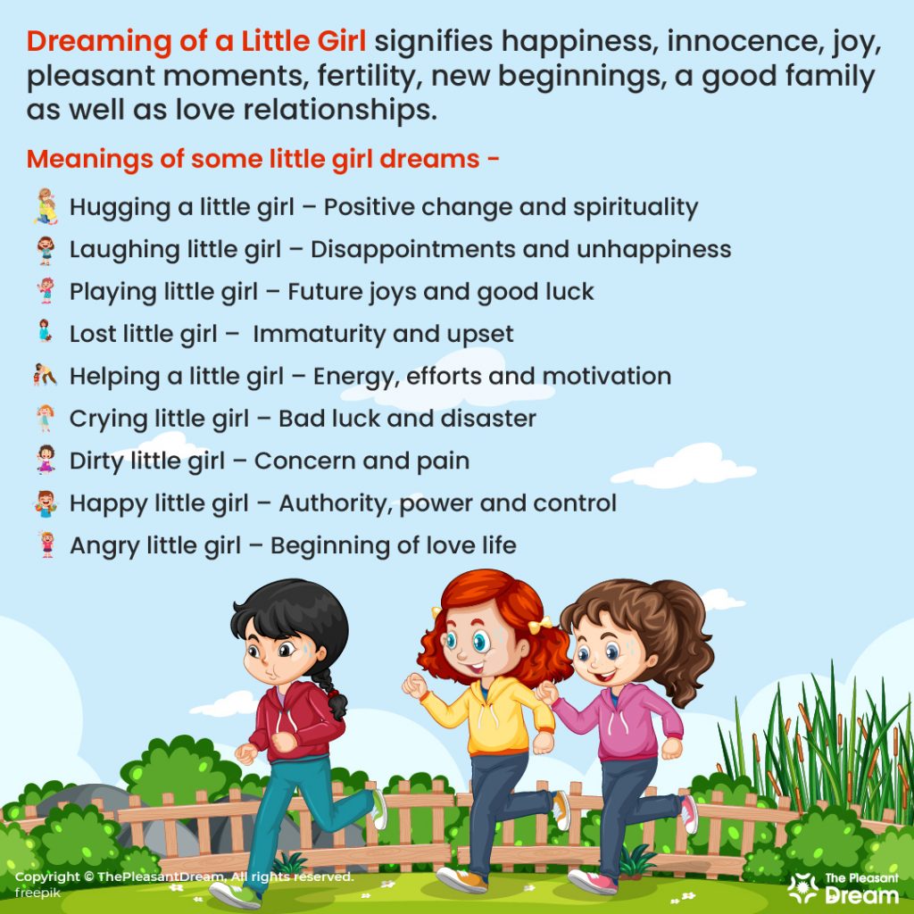 Dreaming of a Little Girl – 87 Scenarios and Their Interpretations