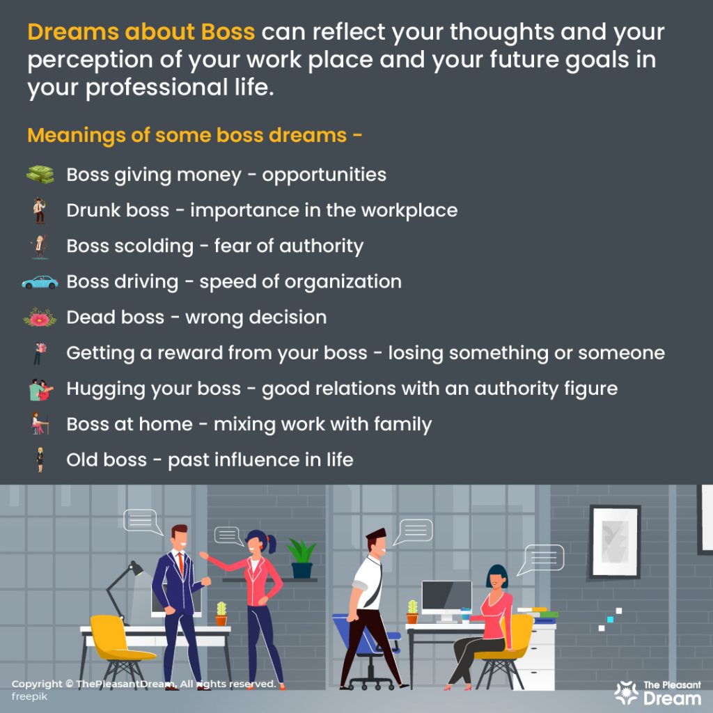 Dream about Boss - 35 Different Scenarios and Their Meanings