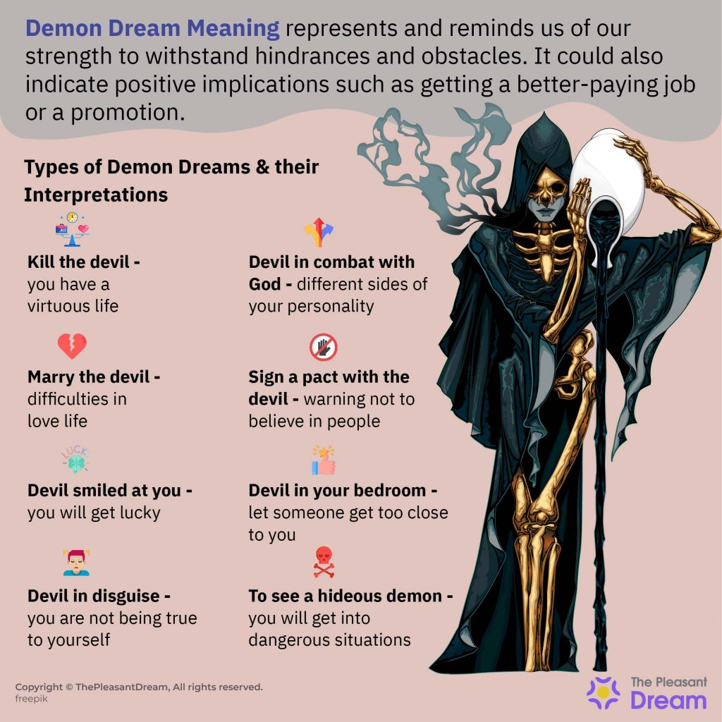 Demon Dream Meaning & Dreaming of the Devil  60+ Common Scenarios & Its Meanings