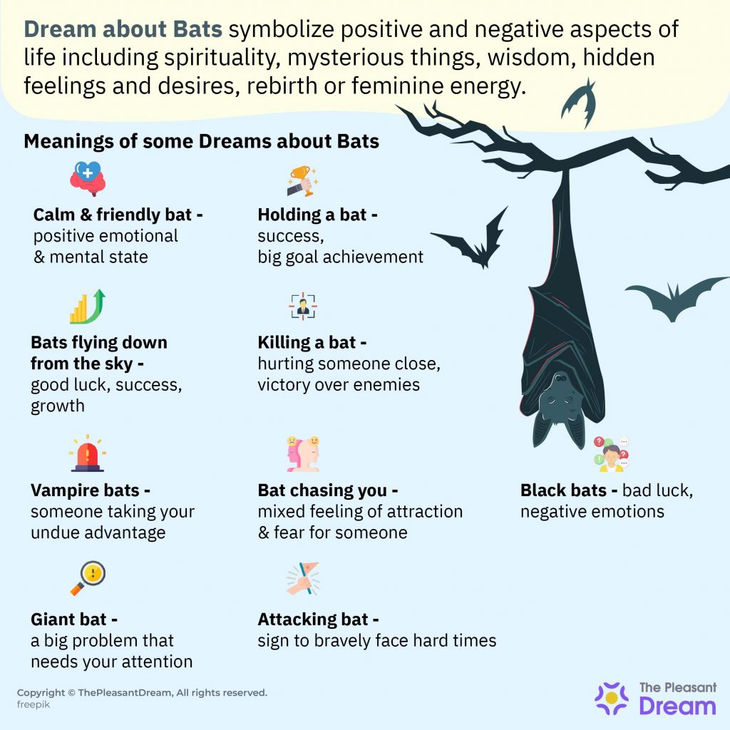 Dream about Bats - Do They Carry Positive or Negative Signs?