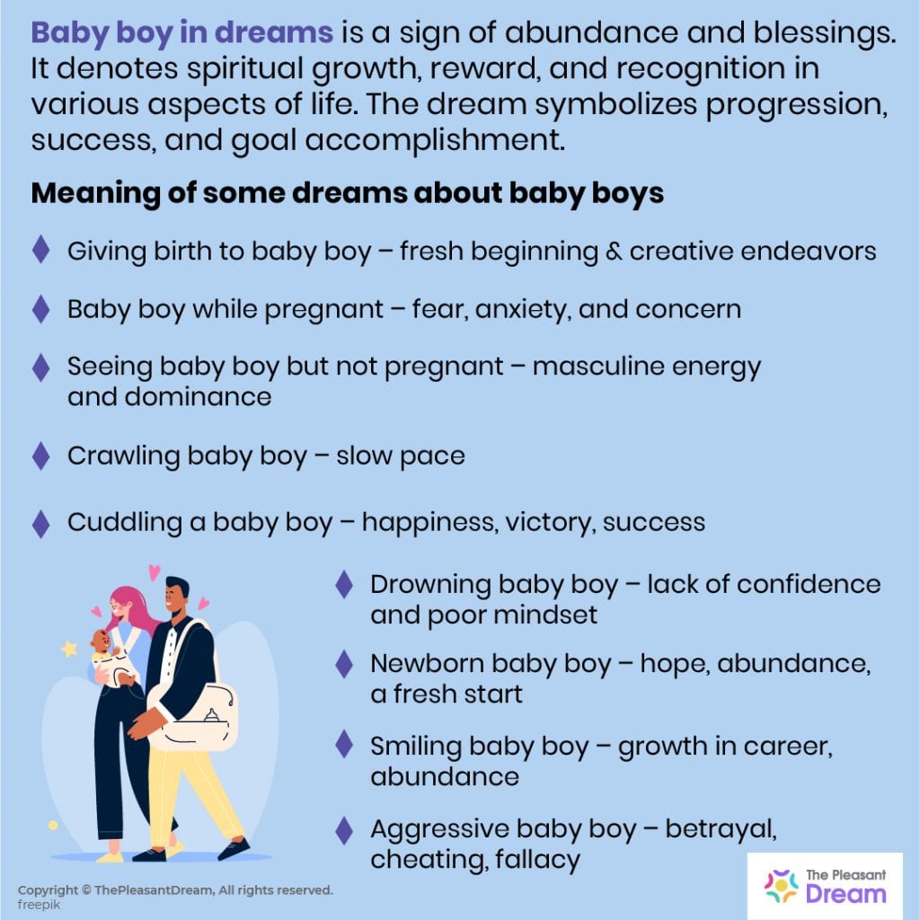 Dreaming Of Having A Baby Boy – 26 Dream Scenarios With Illustrations