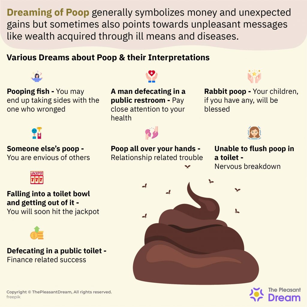Dreaming of Poop - 117 Types of Dream & Their Interpretations