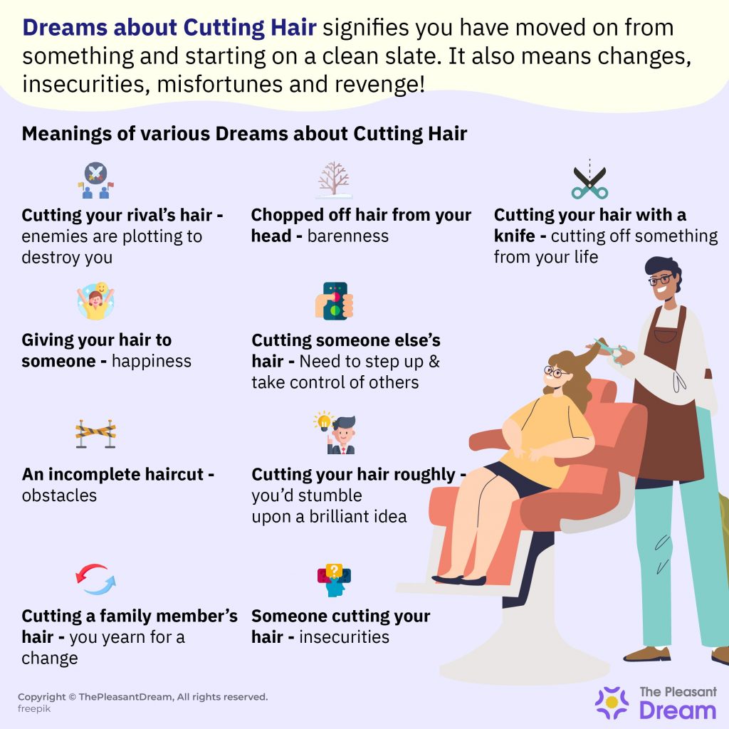 Dream of Cutting Hair - Scenarios & Its Meanings