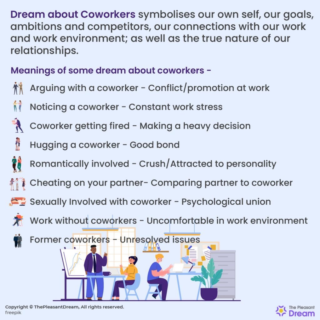 Dream about Coworker - 28 Scenarios and Their Meanings