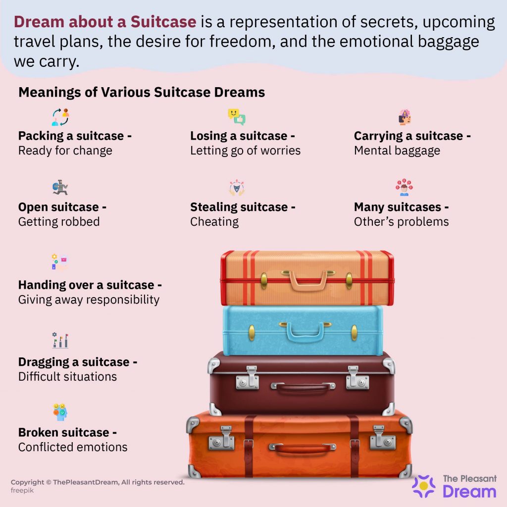 Dream about Suitcase - 42 Types, Reflections and Interpretations