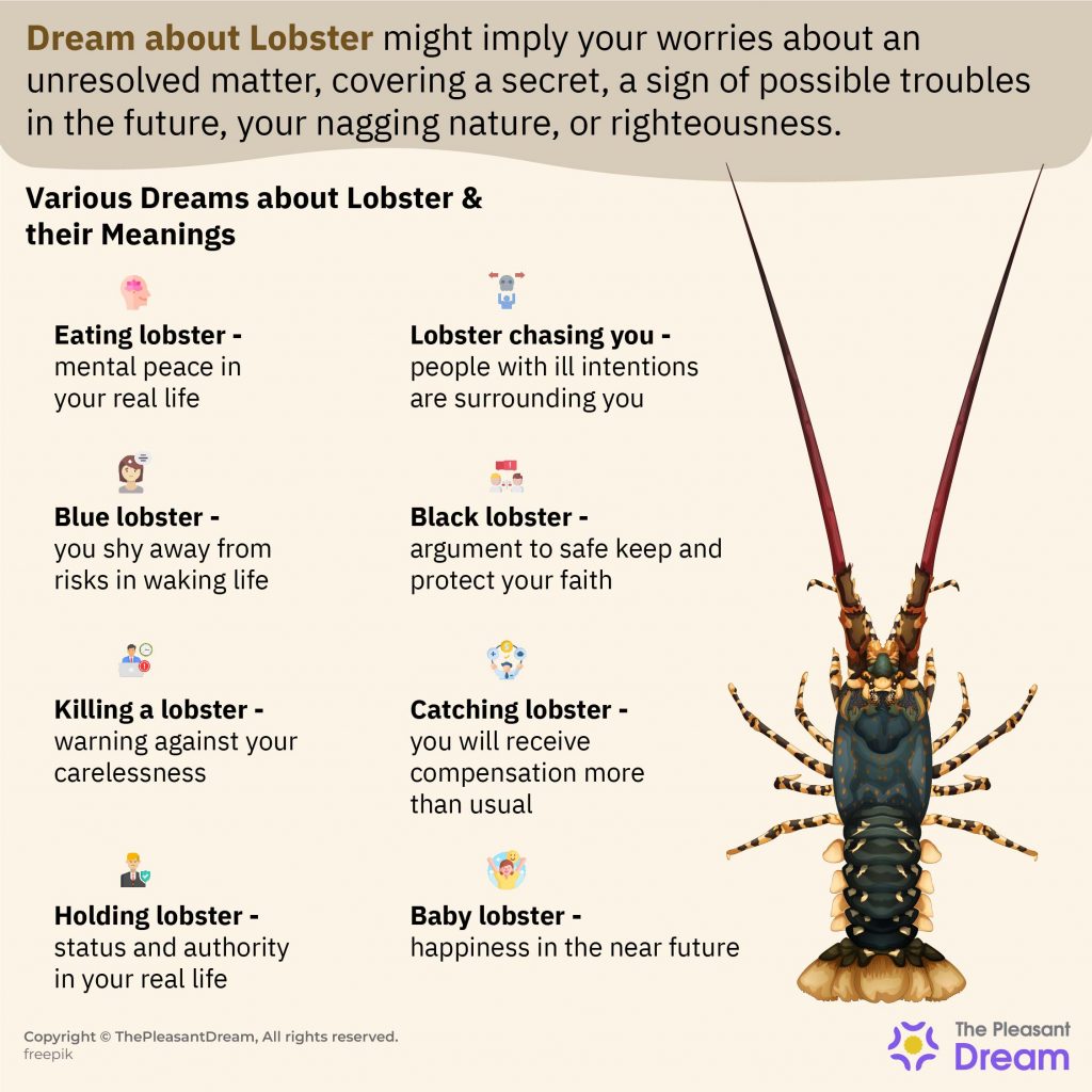 Dream about Lobster - 45 Plots & Their Interpretations