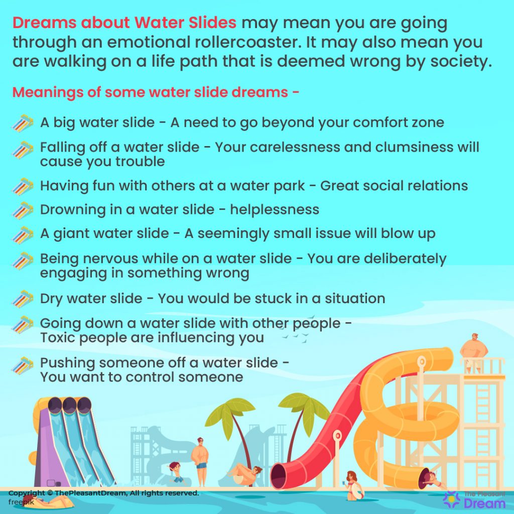 Dreaming Of Water Slide Dreams About Water Slides: Your Life Is A Fun Ride!