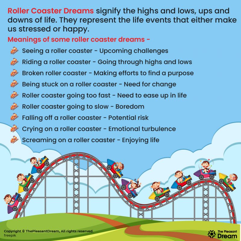 Roller Coaster Dream Unfolding All The Positives and Negatives