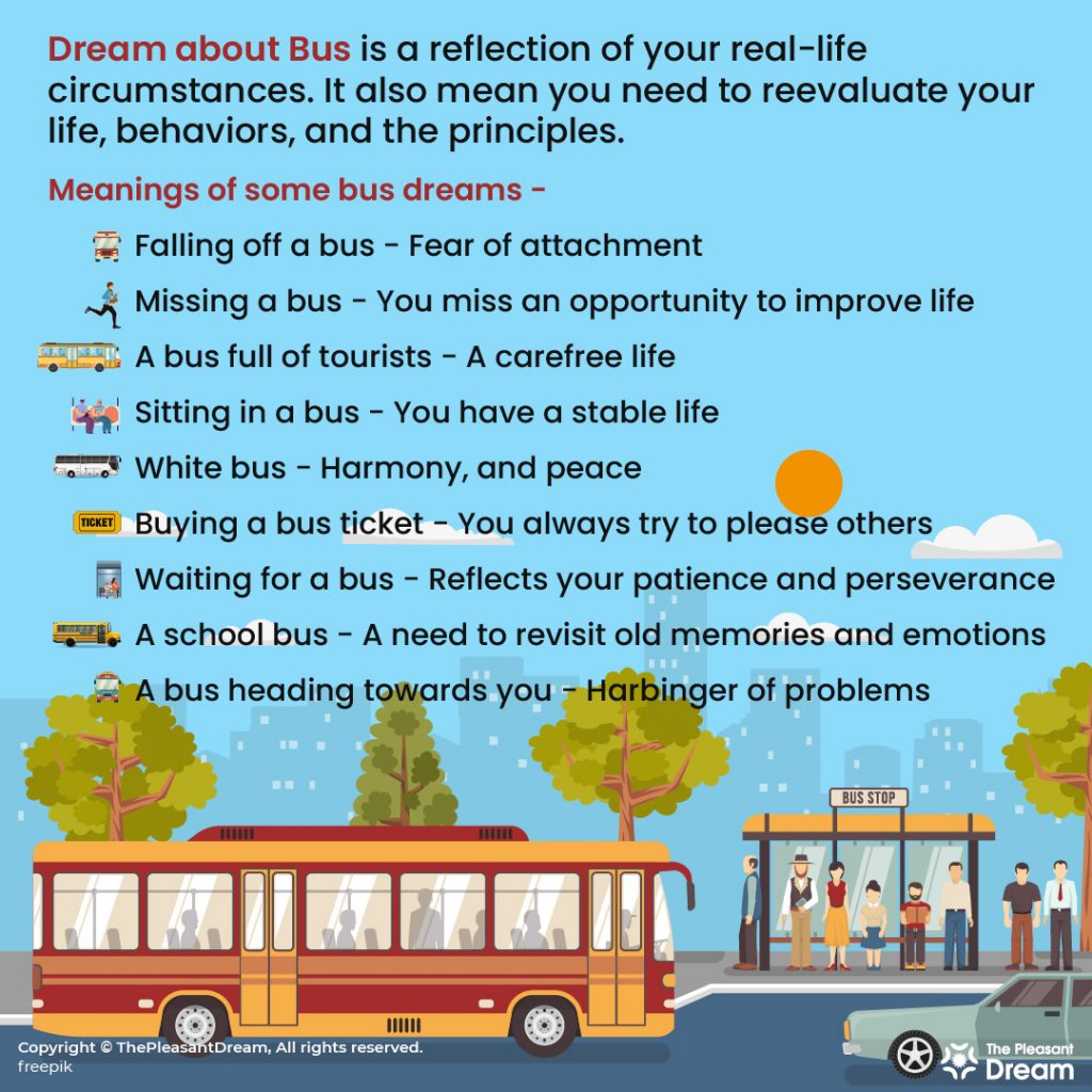 travelling by bus dream meaning