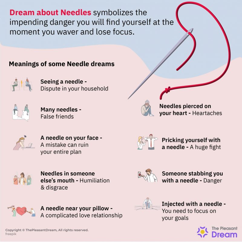 Dream about Needles Don’t Lose Focus in Life