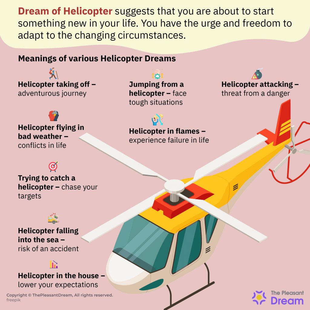 Dream of Helicopter - Deciphering Interesting Plots & Explanations