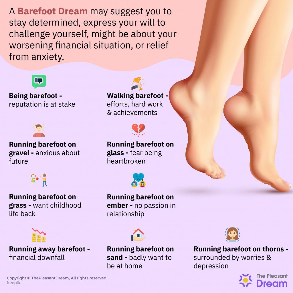 Barefoot in a Dream – 55 Dream Scenarios and Their Interpretations