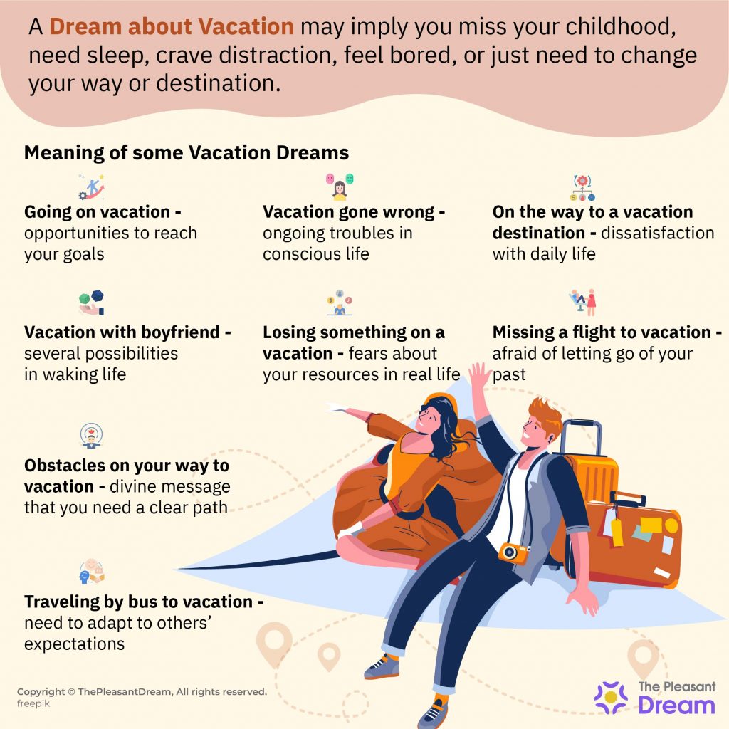 Dreams about Vacations – 70 Types & Their Interpretations