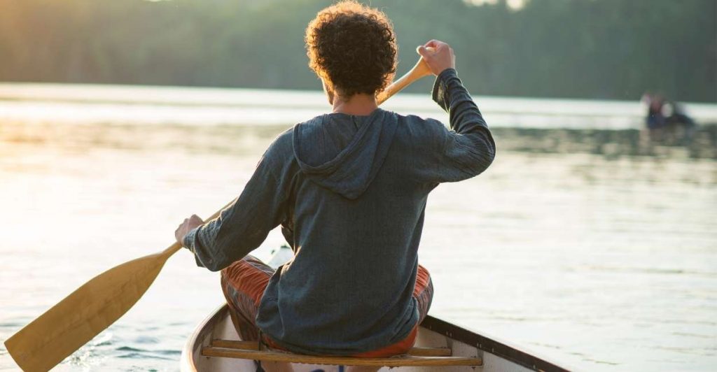 Dream of Paddling a Canoe Deciphering Various Scenarios