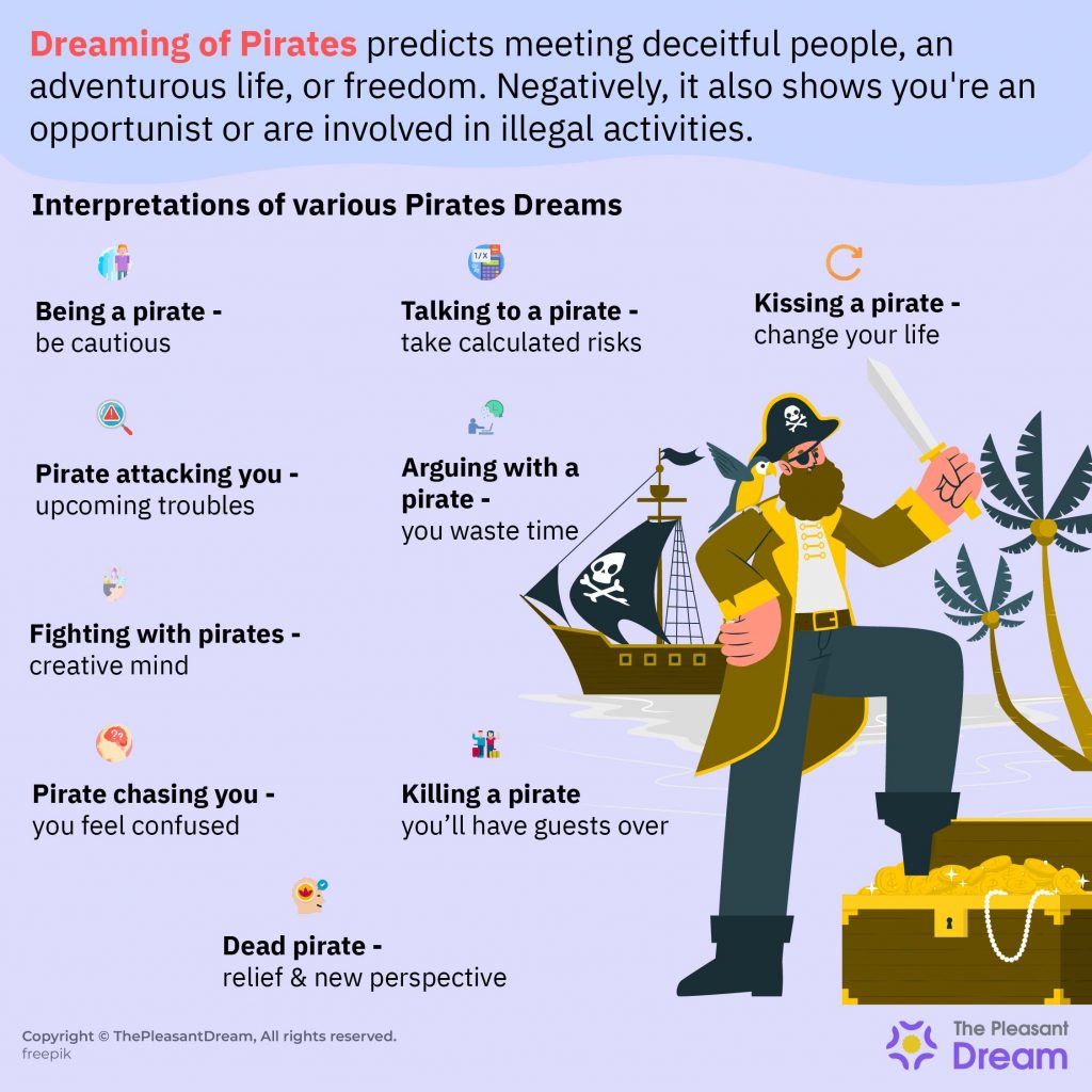Dream of Pirates - 40 Types & Their Interpretations
