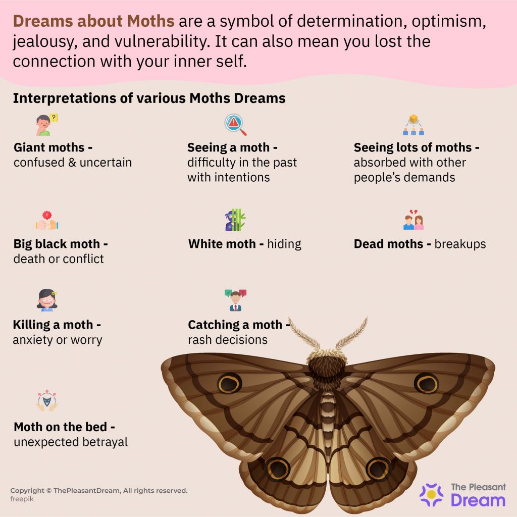 Dream of a Moths - 57 Scenarios and Their Interpretation