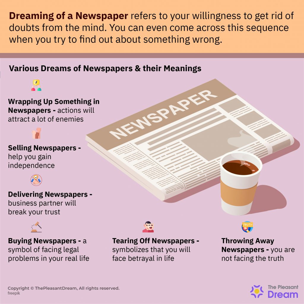 Dreaming of Newspaper – De-Clutter Your Mind from Unwanted Thoughts