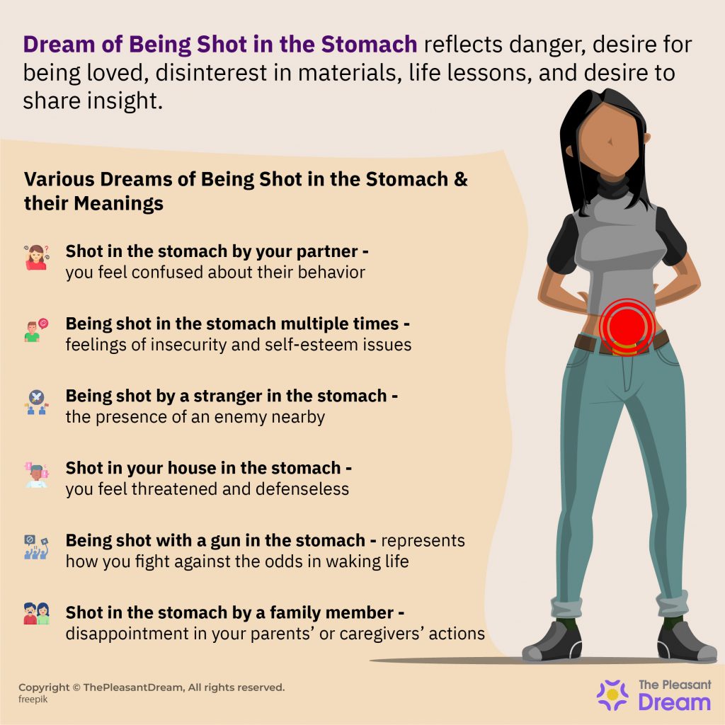 Dream of Being Shot in the Stomach - Various Plots & Interpretations