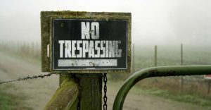Dreams of Trespassing – Warning! Someone is Invading Your Space.