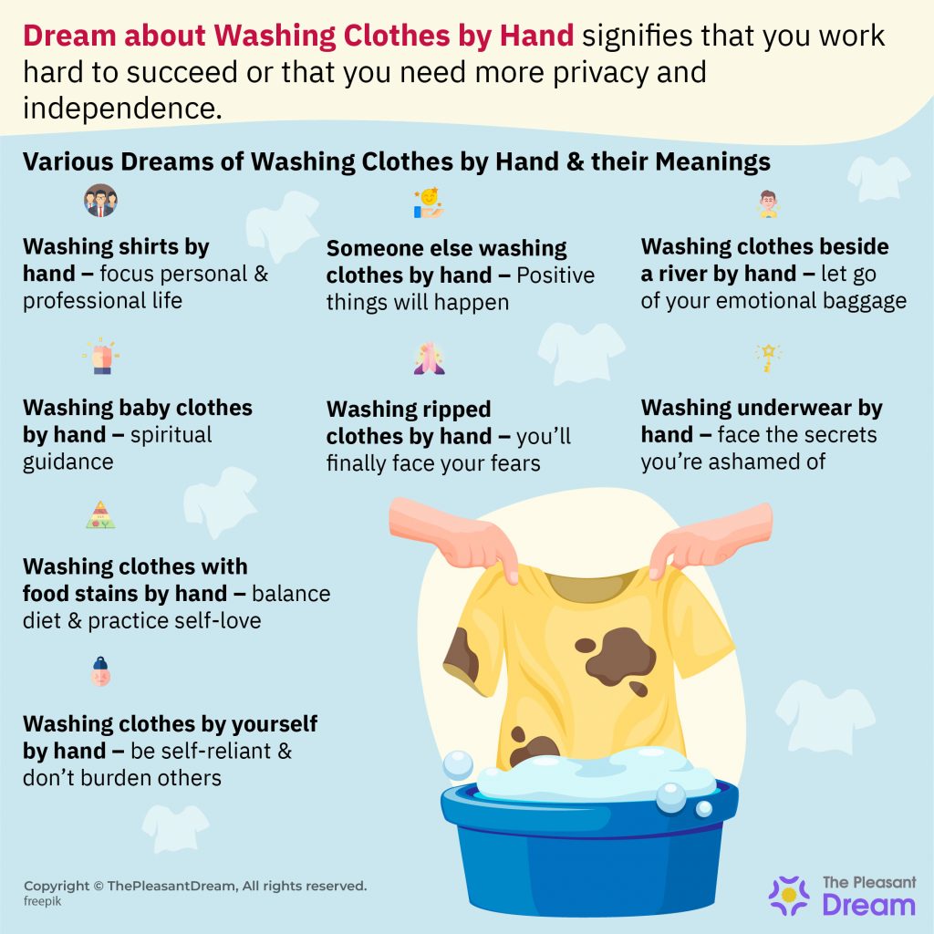 Dream Meaning of Washing Clothes by Hand – Expect Unexpected Relationships
