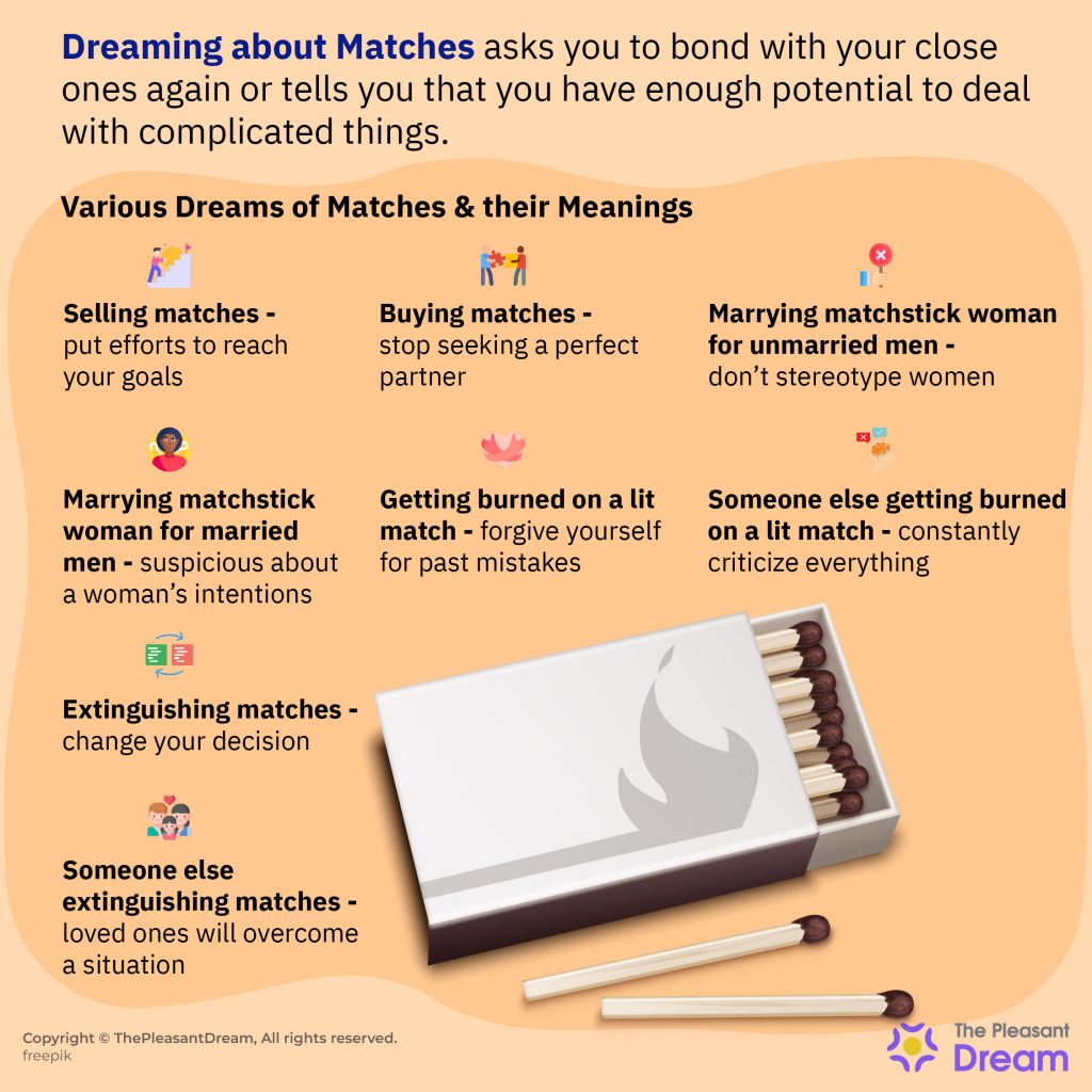 Dream of Matches - Be Cautious of Wrongdoing Lighting Up!